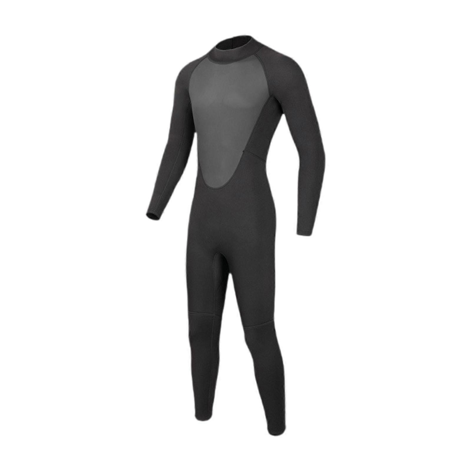 Men Wetsuit Top Conjoined Scuba Diving Suit for Underwater Kayaking Canoeing