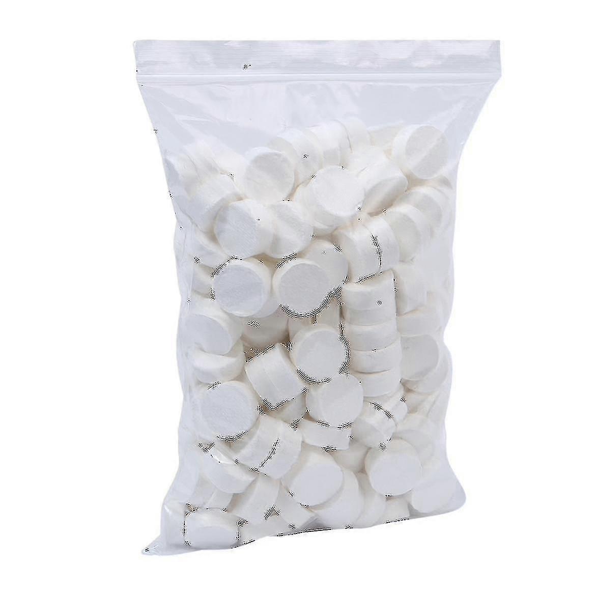 500pcs μαγικό μαλακό συμπιεσμένο δισκίο ιστών ιστών ταξιδιού σκουπίσματος πετσετών