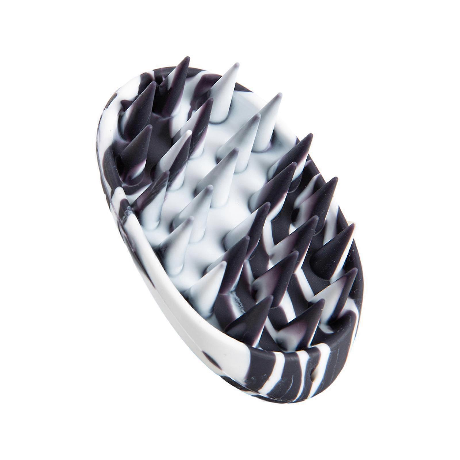 Hair Scalp Massager Wet and Dry Hair Brush Head Scrubber Soft Pins Scalp Caring