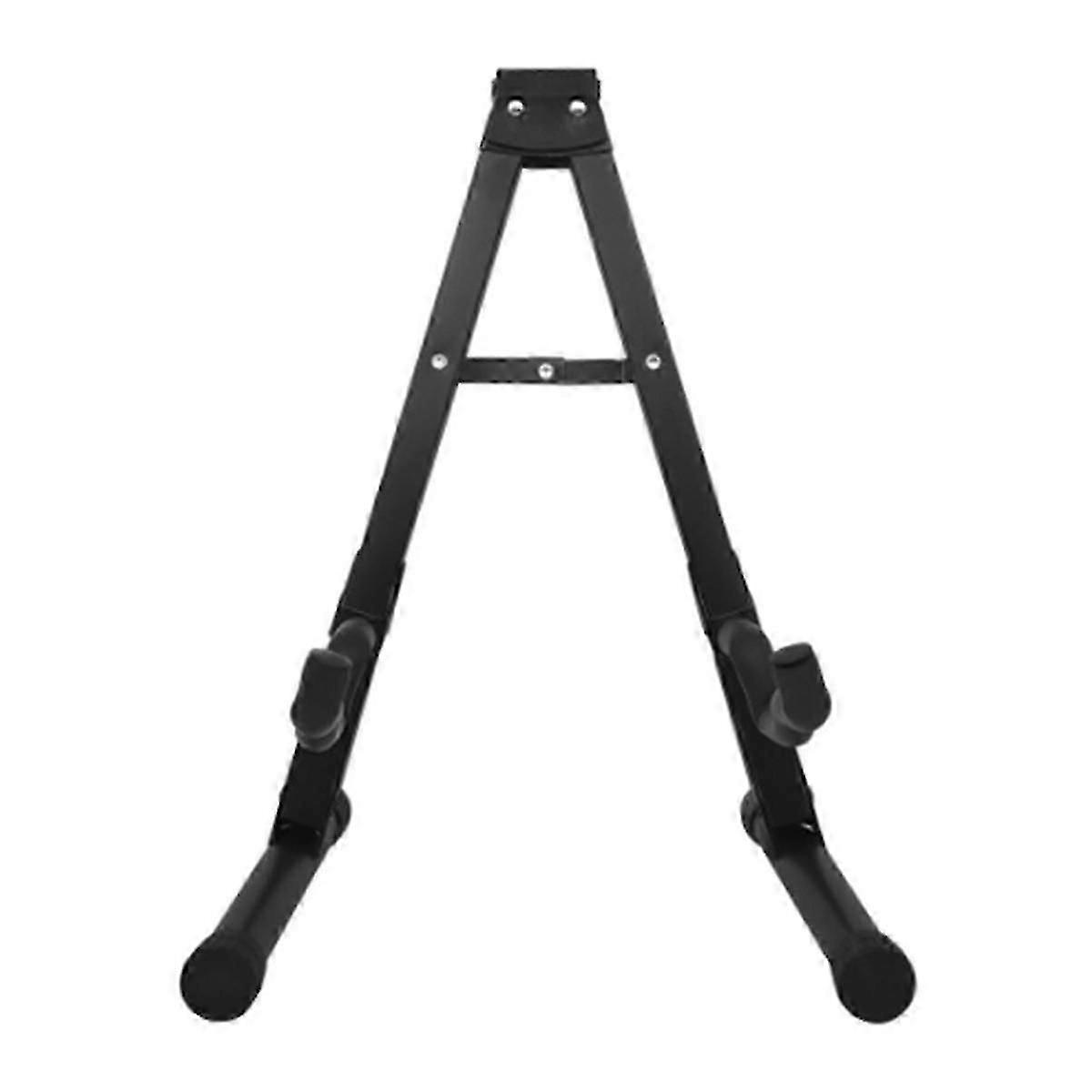 Hopfällbart A-rams gitarrstativ förtjockat hopfällbart metallställ för akustisk elgitarr och bas, vertikalt golvstativ, JP
