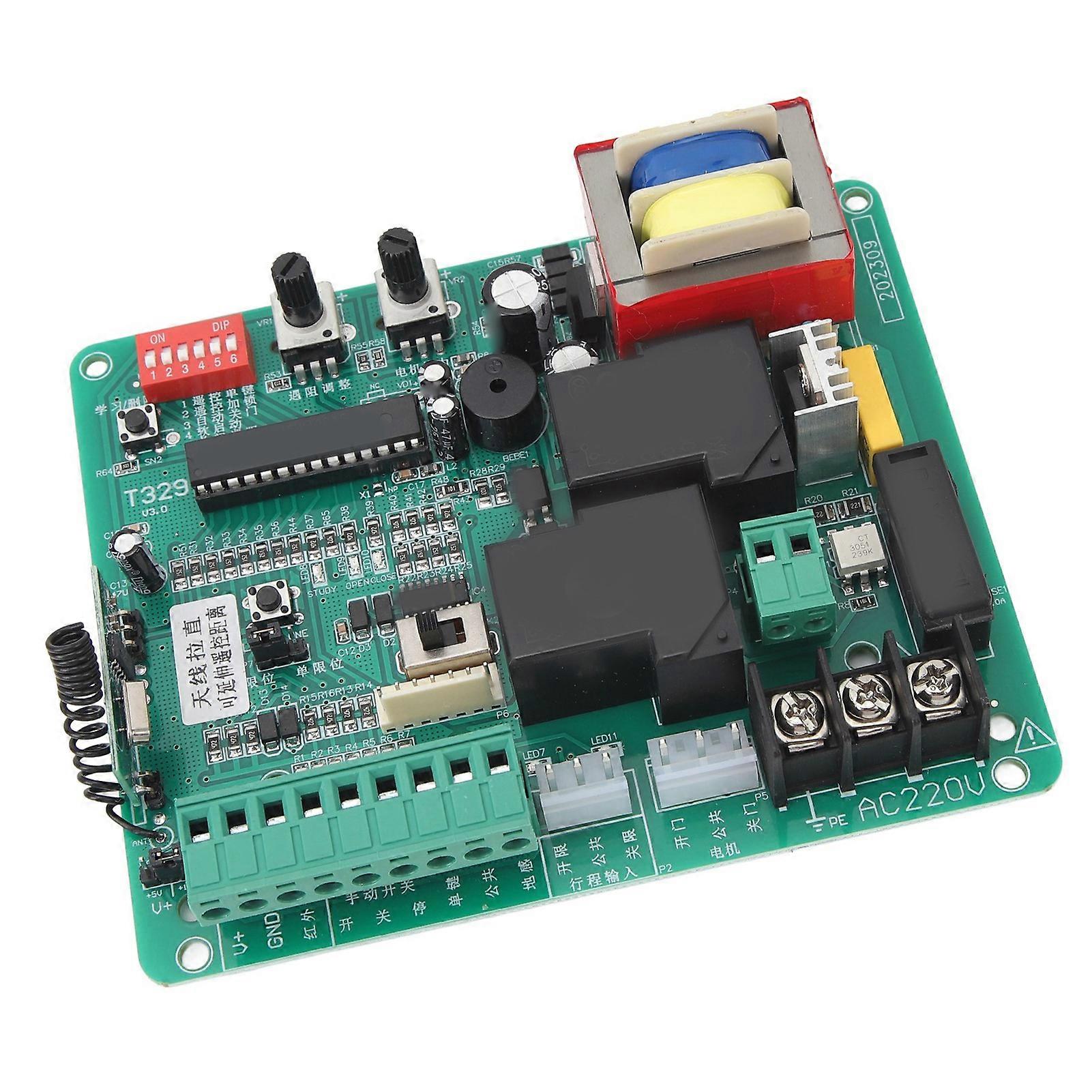Universal Circuit Control Board for Sliding Gate Opener Main Electronic Control Board for Sliding Gate Motor 220V 