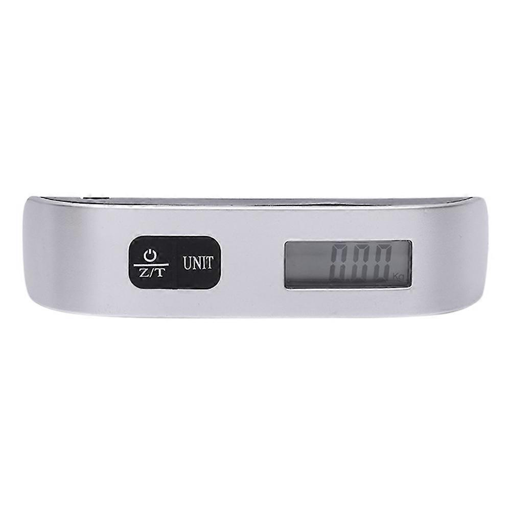 Digital Luggage Scale LCD Display Max. 50kg/110.2lb Loading Capacity Suitcase Scale with Hook Portable Handheld Baggage Scale for Travel