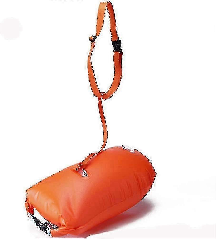 Inflatable Swimming Safety Buoy for Open Water and Triathlon Activities, Ideal for Safe Swimming in Open Water Environments