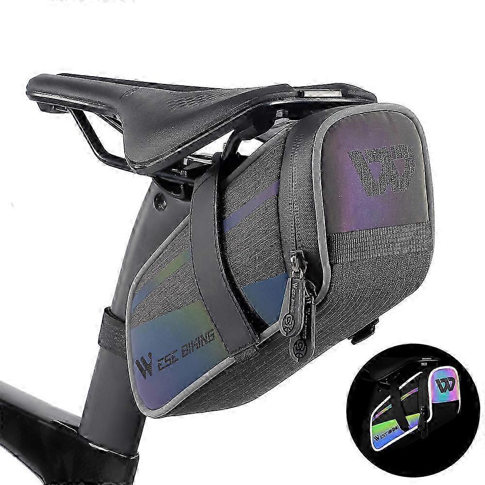 Waterproof Bike Saddle Bag Large Capacity Quick Release Cycling Storage Accessory