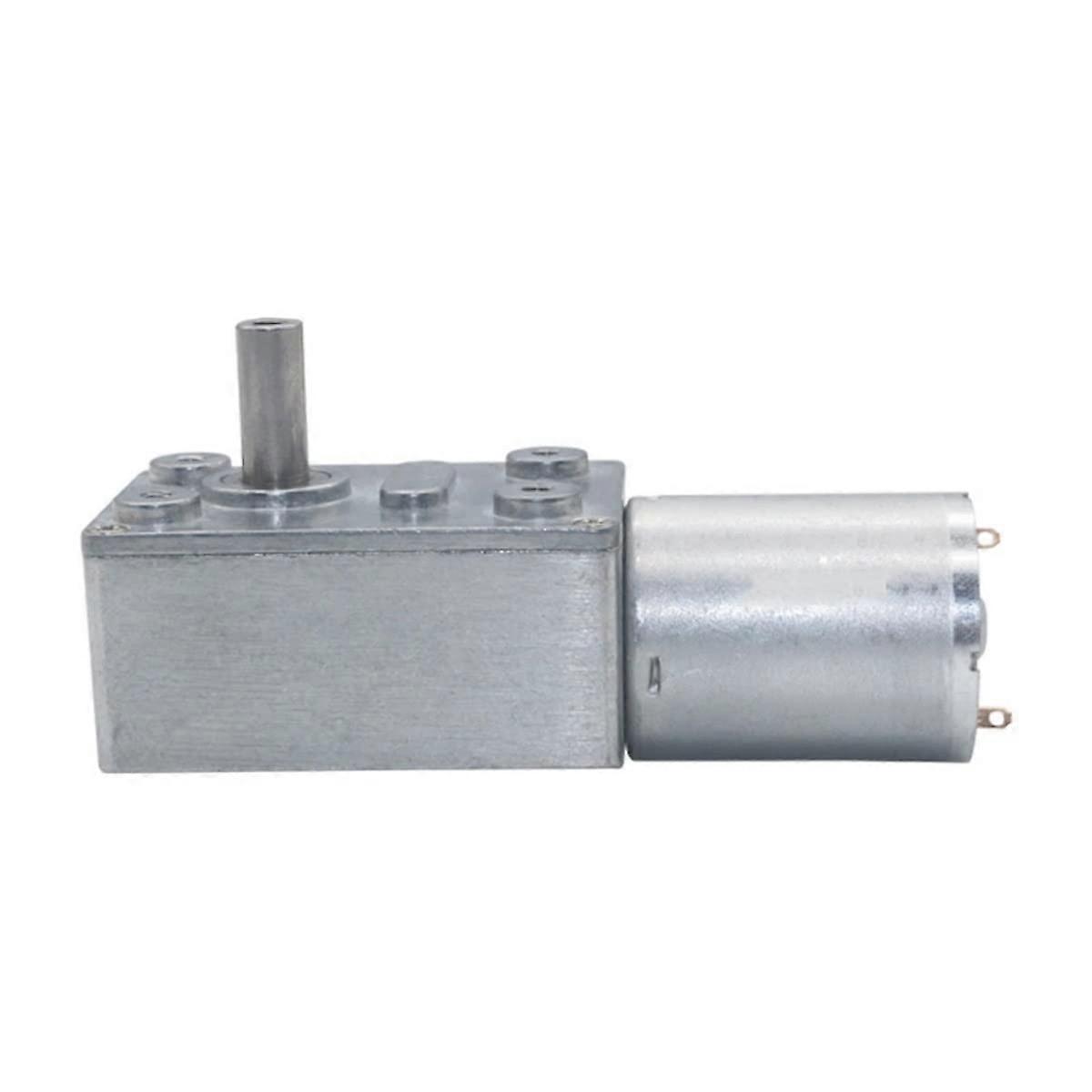 Turbine Speed 90 Degree Gearbox Rotating Motor, 12 Volt Motor, JGY370 (Size : 10 101rpm 24V)