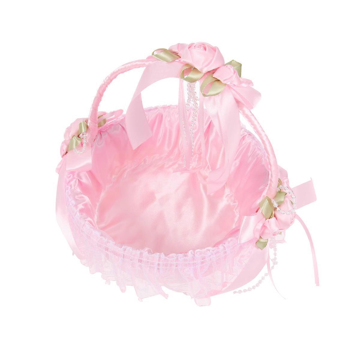 Decorative Wedding Basket for Children, Enhances Ceremony Atmosphere, Refined Design
