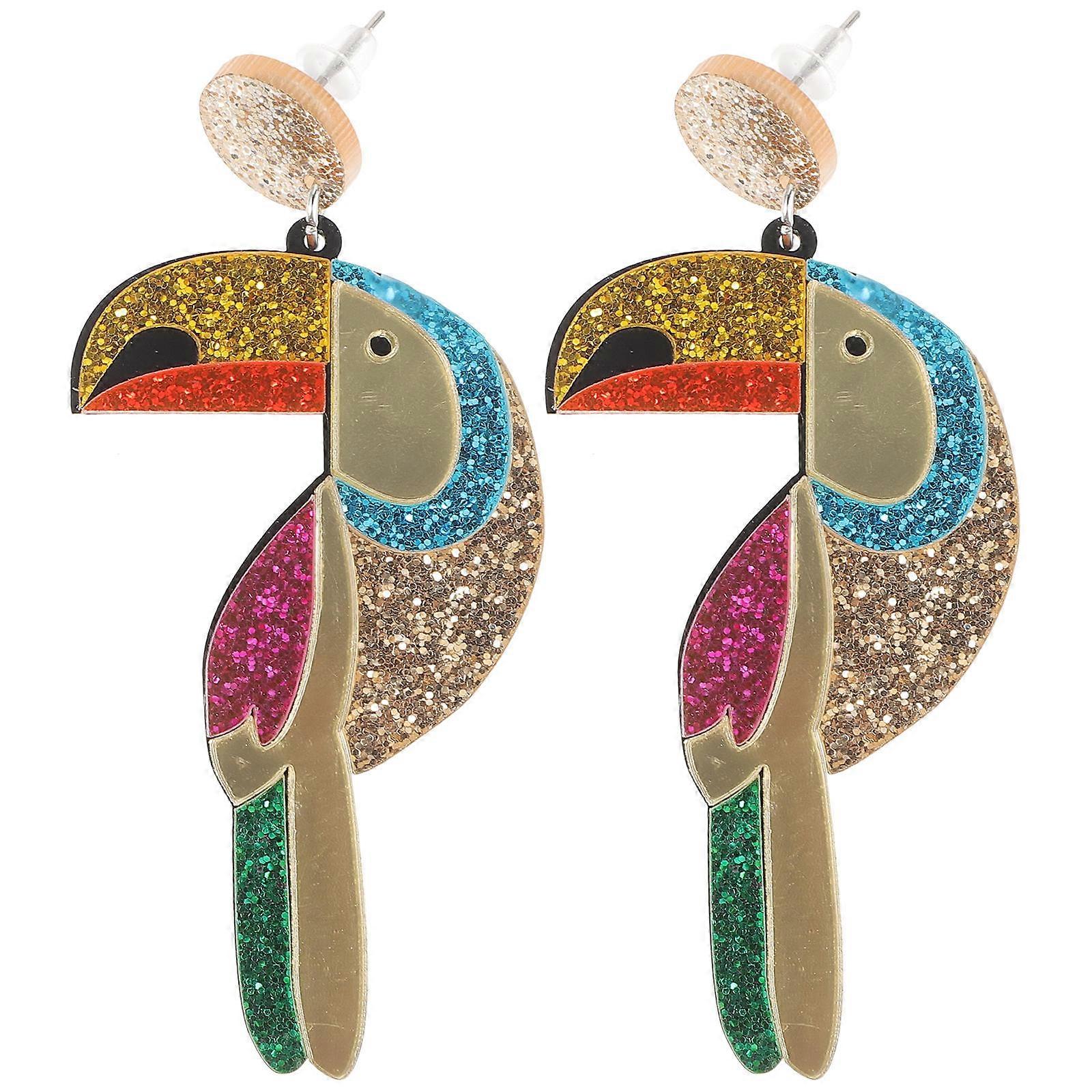 Parrot Inspired Earrings, Eye-catching and Practical for All Styles