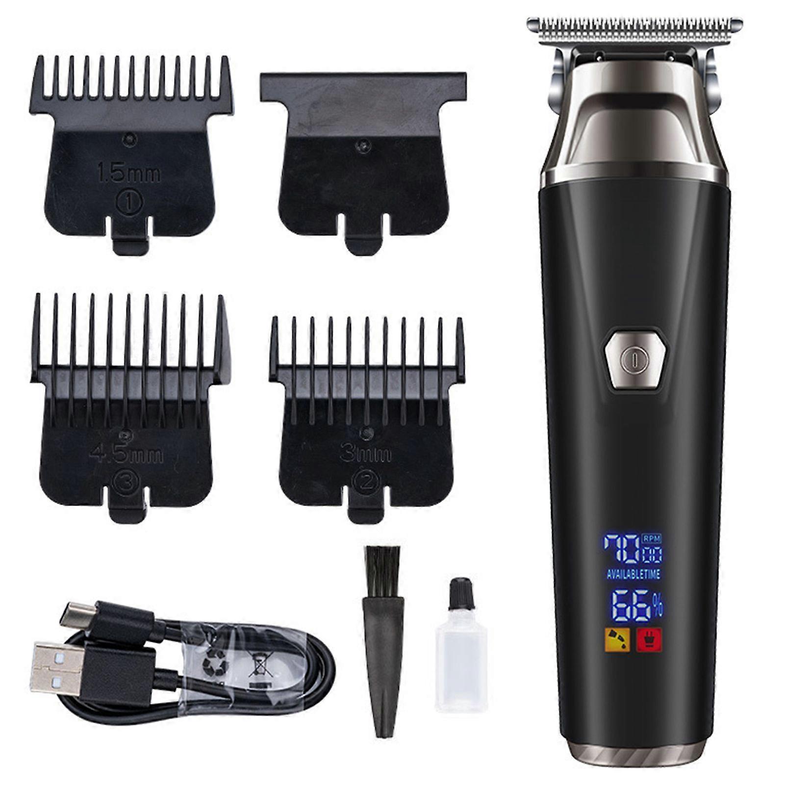 Professional Electric Hair Clipper for Barbers Multipurpose Electric Facial Shaver for Daily Use