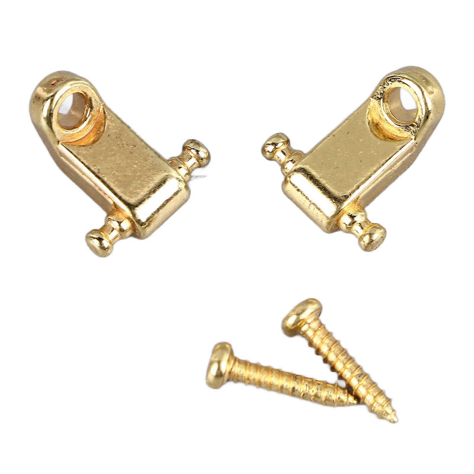 Guitar String Retainer Roller Tree Guide Retainer Metal Electric Guitar String Guide Retainer Replacement Gold 