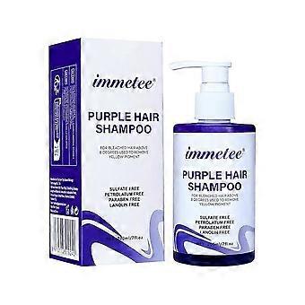 Purple Shampoo-Achieve a Bright Blonde,Blonde Shampoo,No Yellow Anti-Yellow Hair Shampoo For Blonde,Bleached,Professional Purple Toning Shampoo, Silve