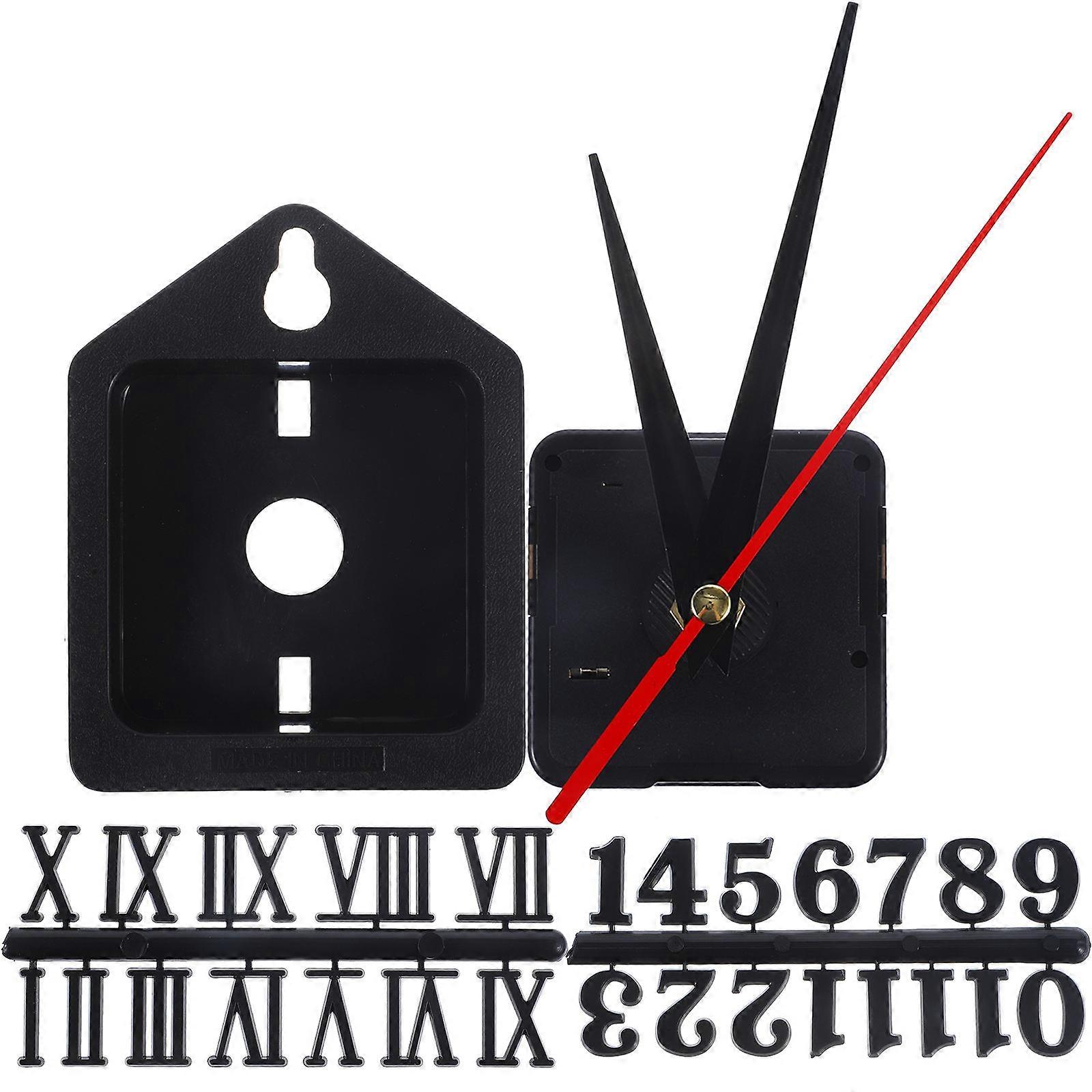 Clock Motor Clock Motor Kit Diy Wall Clock Numbers Kit Contemporary Home Decor 1Set