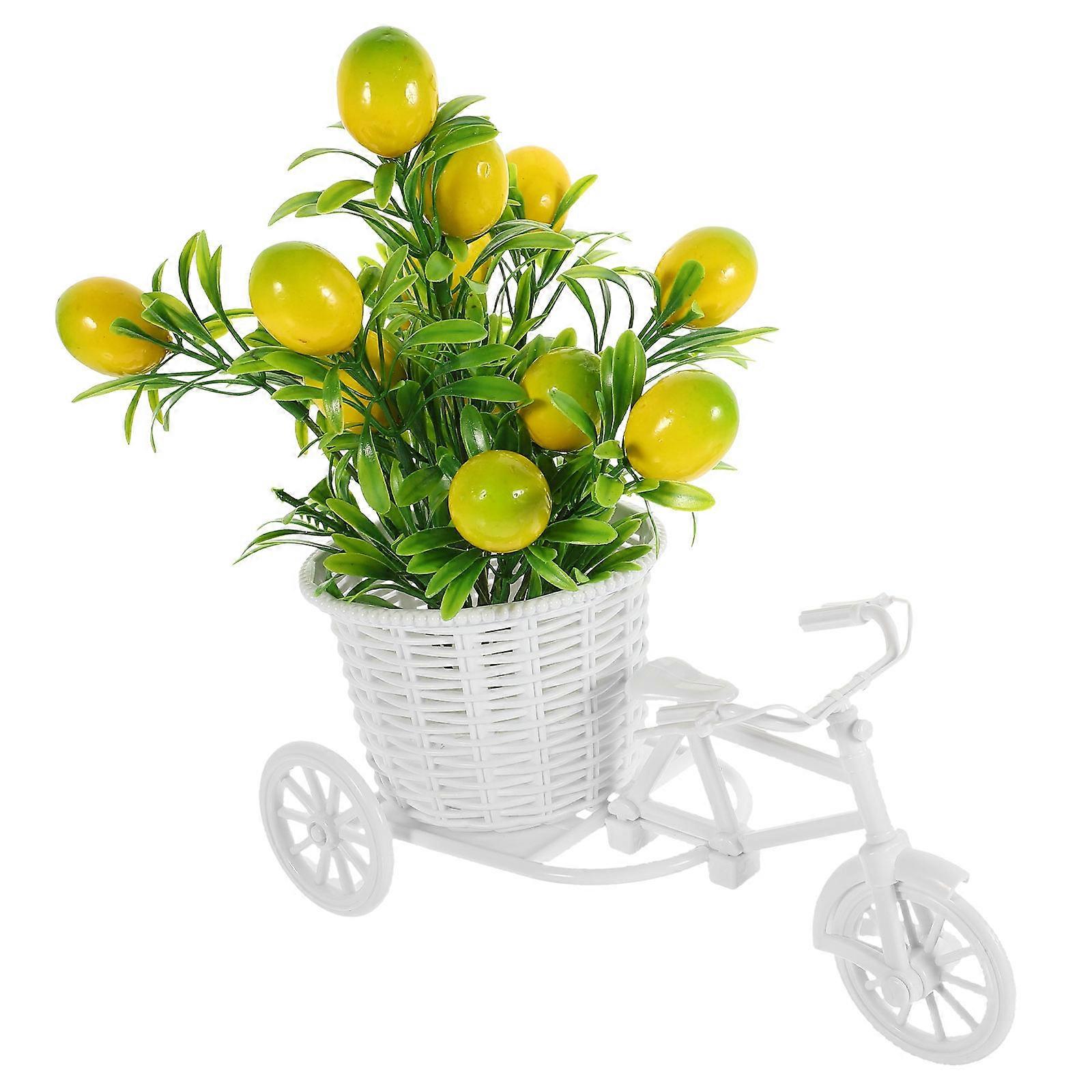 Simulation Flower Adornment Artificial Lemon Decor For Home Office Hotel Shop 1Set