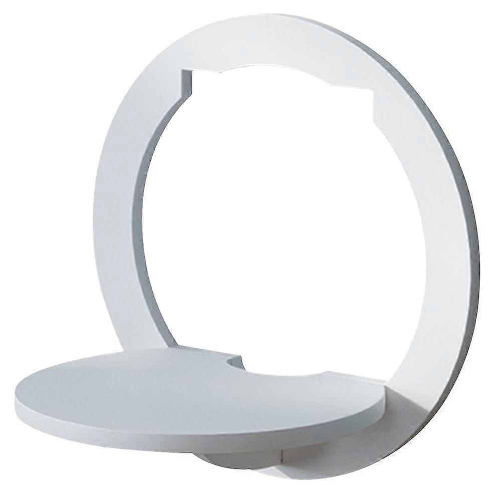 Decorative Wall Shelf Floating Shelf Bracket Nordic Style Storage Bathroom 29.00X29.00X1.20CM Synthetic Material 1Set