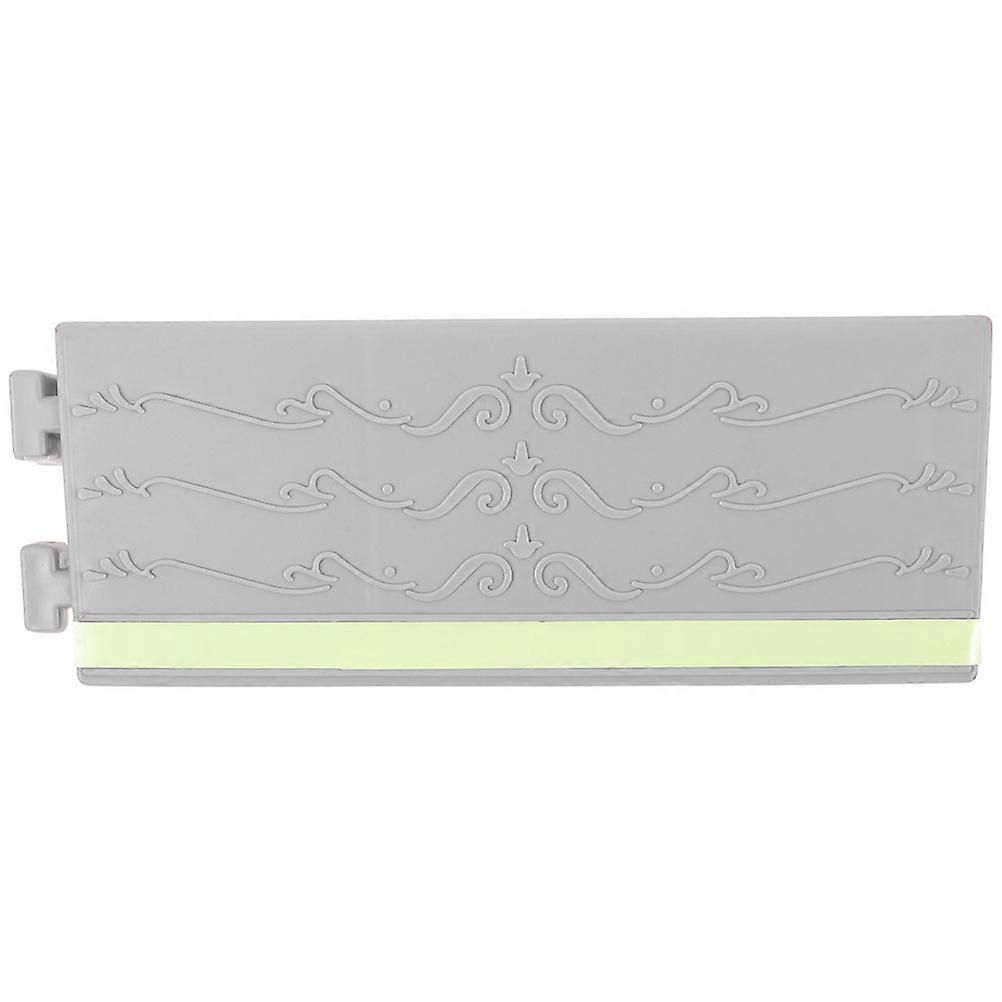 Small Ramp For Doorways Indoor Steps Transition Sleek Design Plastic 1Set