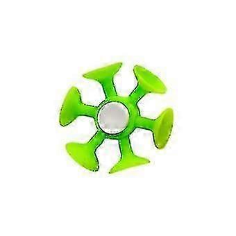 Fidget Spinner Suction Cup Rotatable Novelty Anti-deform Eye-catching Stress Relief Unfading Finger Dynamic Changing Gyro Hand Spinner Kid Toy KAESI