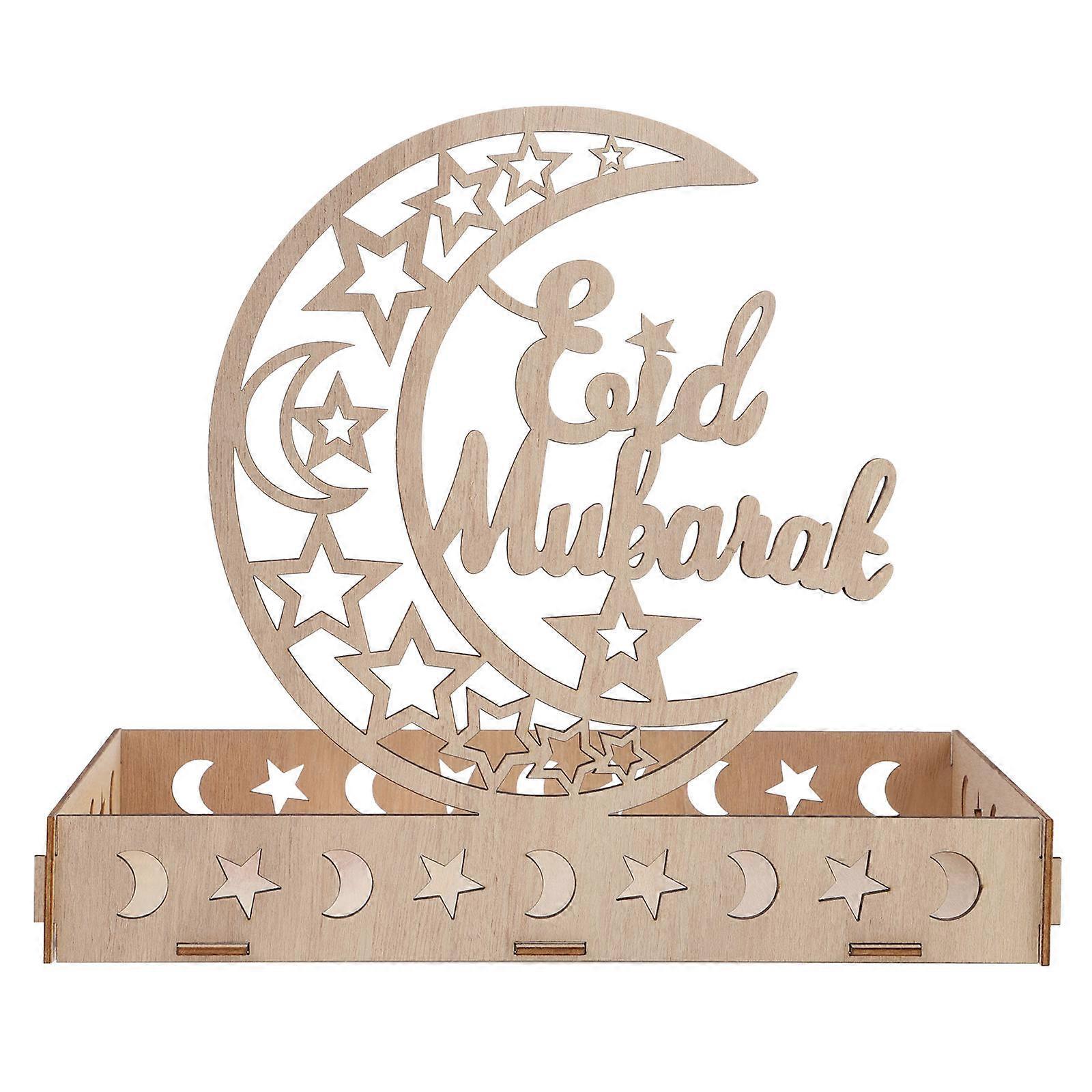 Mubarak Party Tray Eid Dining Table Tray Classic Design General Users 1Set