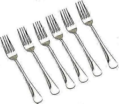 Paslanmaz Çelik Çatal 6'lı Set