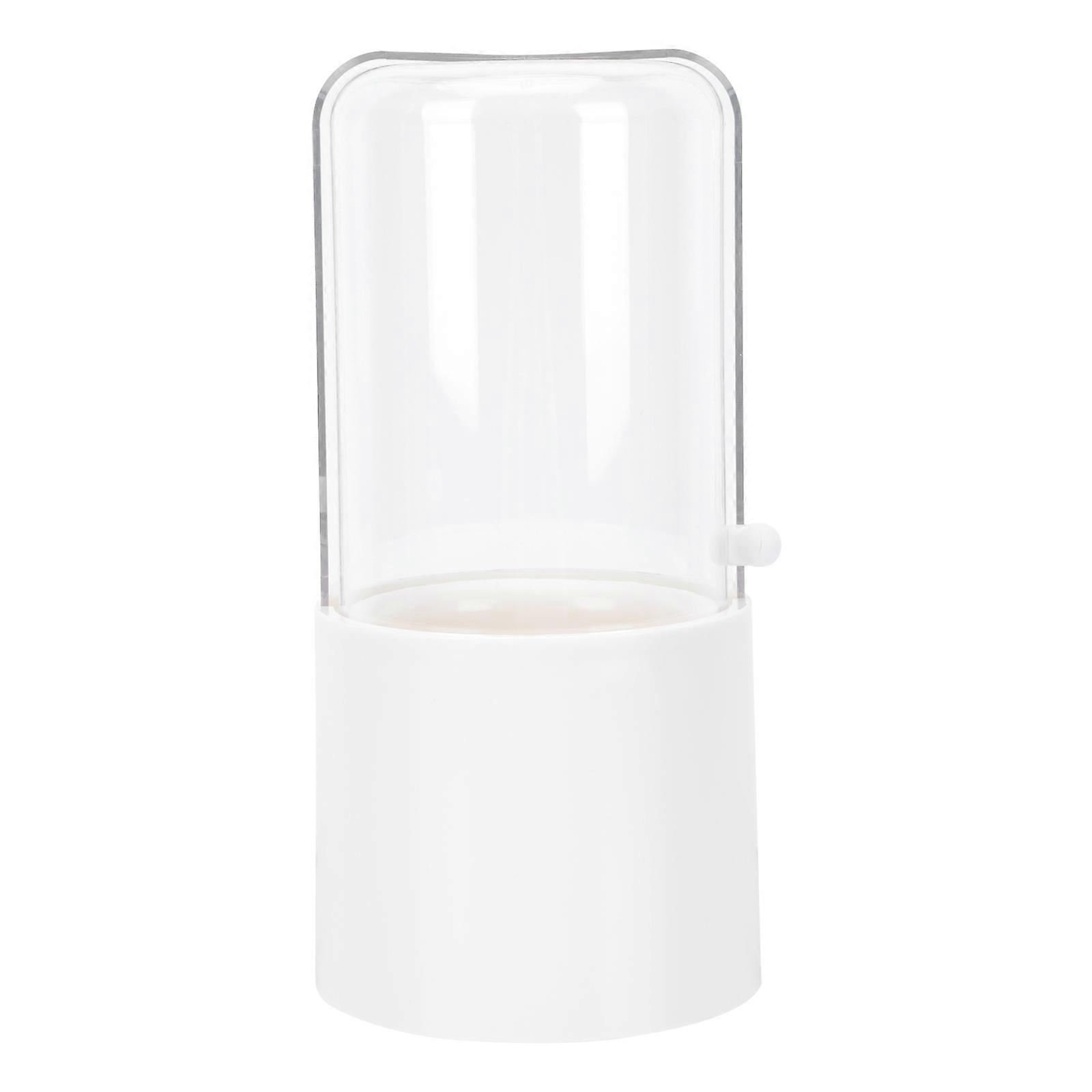 Cosmetics Storage Rack Household Toiletry Holder with Lid for Daily Use 22x10cm White Dust-proof 1Pack