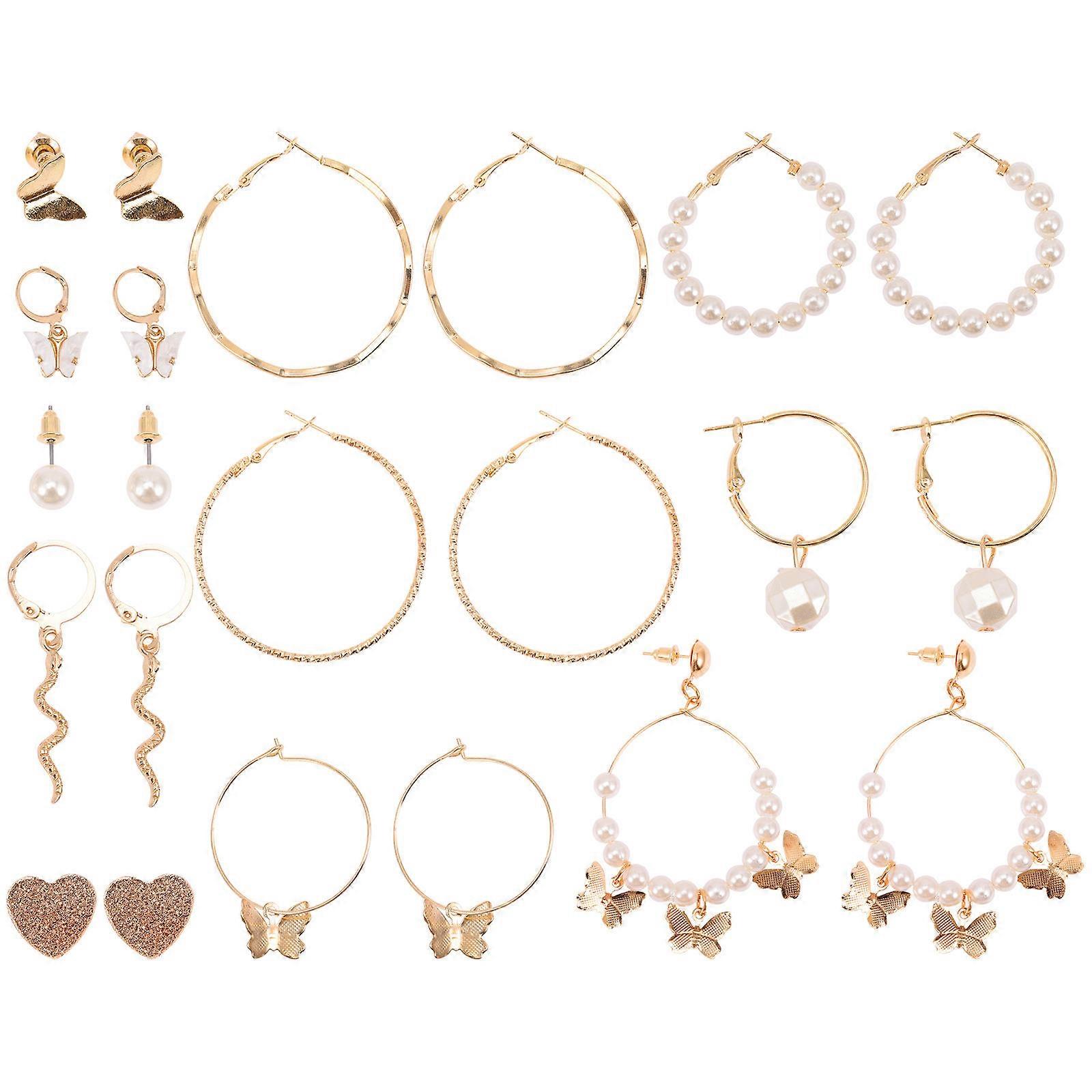 Elegant Butterfly Pearl Drop Earrings for Women – Simple Design with Fine Craftsmanship, Comfortable Fit for Daily Wear and Special Occasions