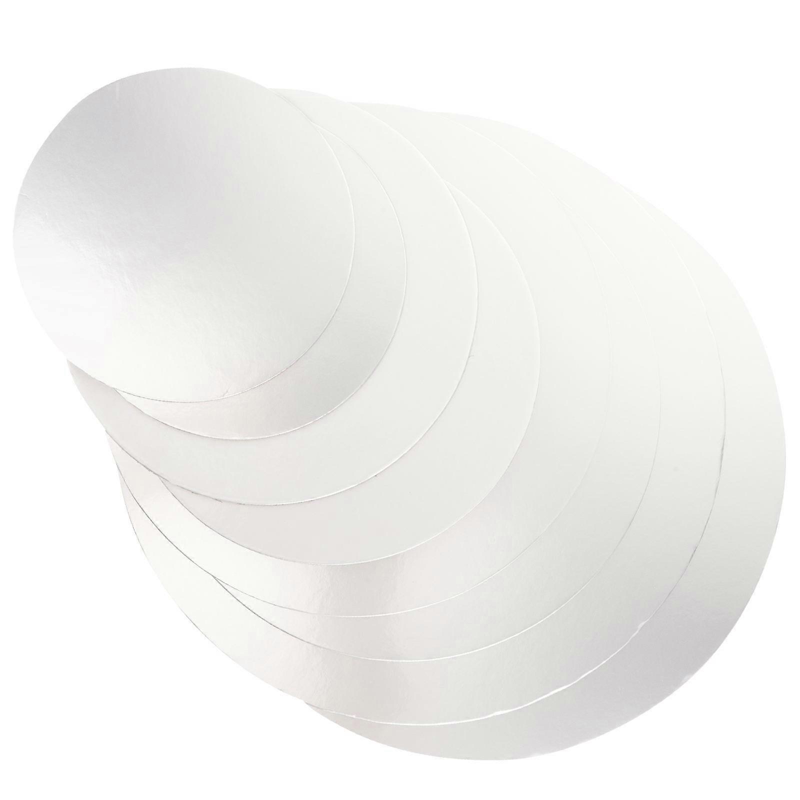 Mini Cake Boards Round Cake Drum For Use Party 8Pcs