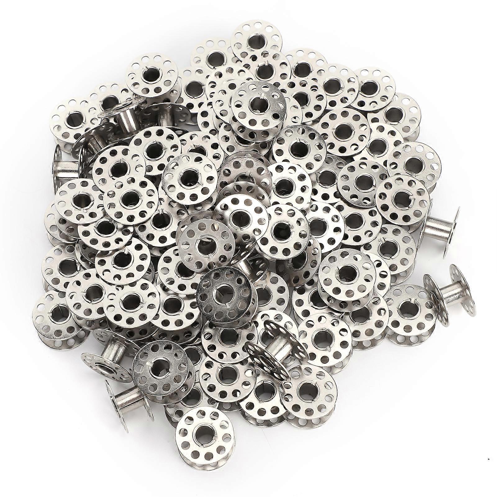 100 Pcs Universal Sewing Machine Bobbins Replacement Parts for Electrical Appliances