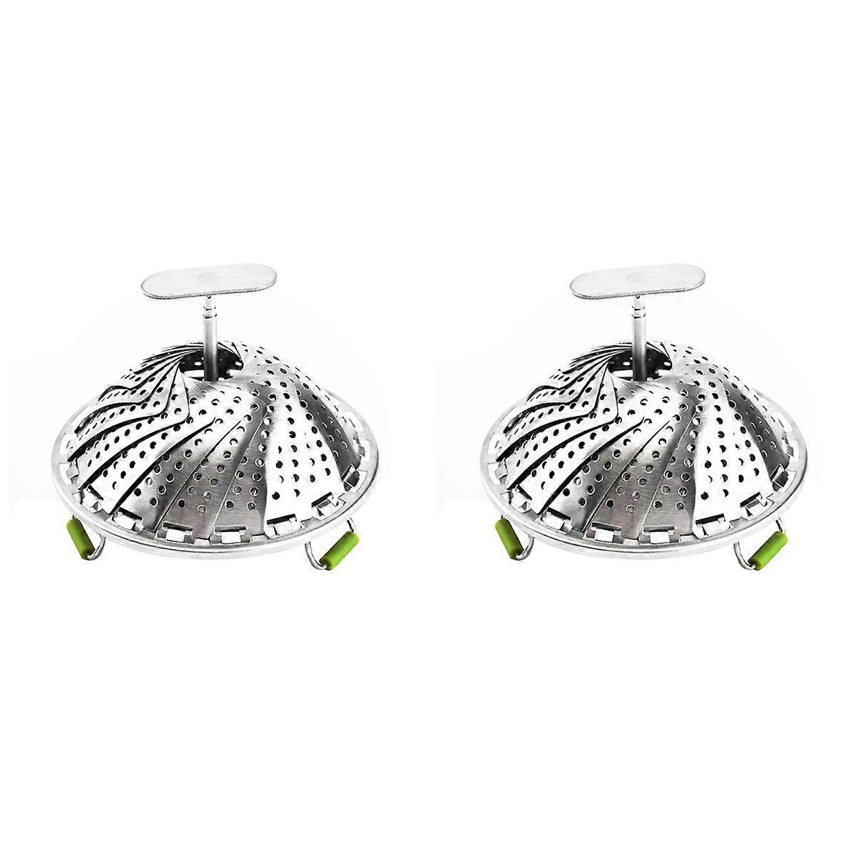 Stainless Steamer Basket,for Cooking,Fit Various Size Pot(5.1-9Inch)