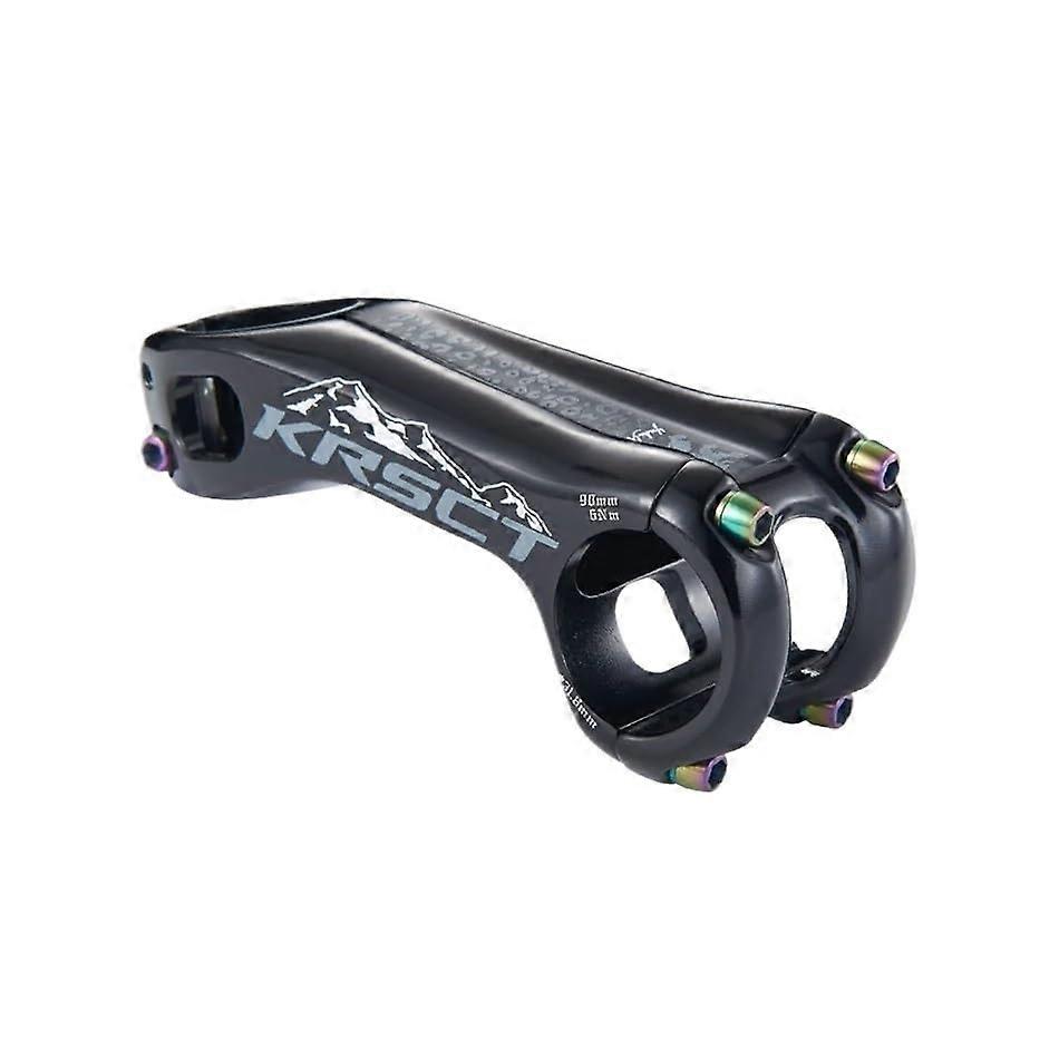 Potence de guidon Potence de vélo, forgeage 3D, potence de VTT haute résistance, 20 degrés, 80/90/100 mm de longueur Potence de vélo (noir 80 mm) noir 80mm