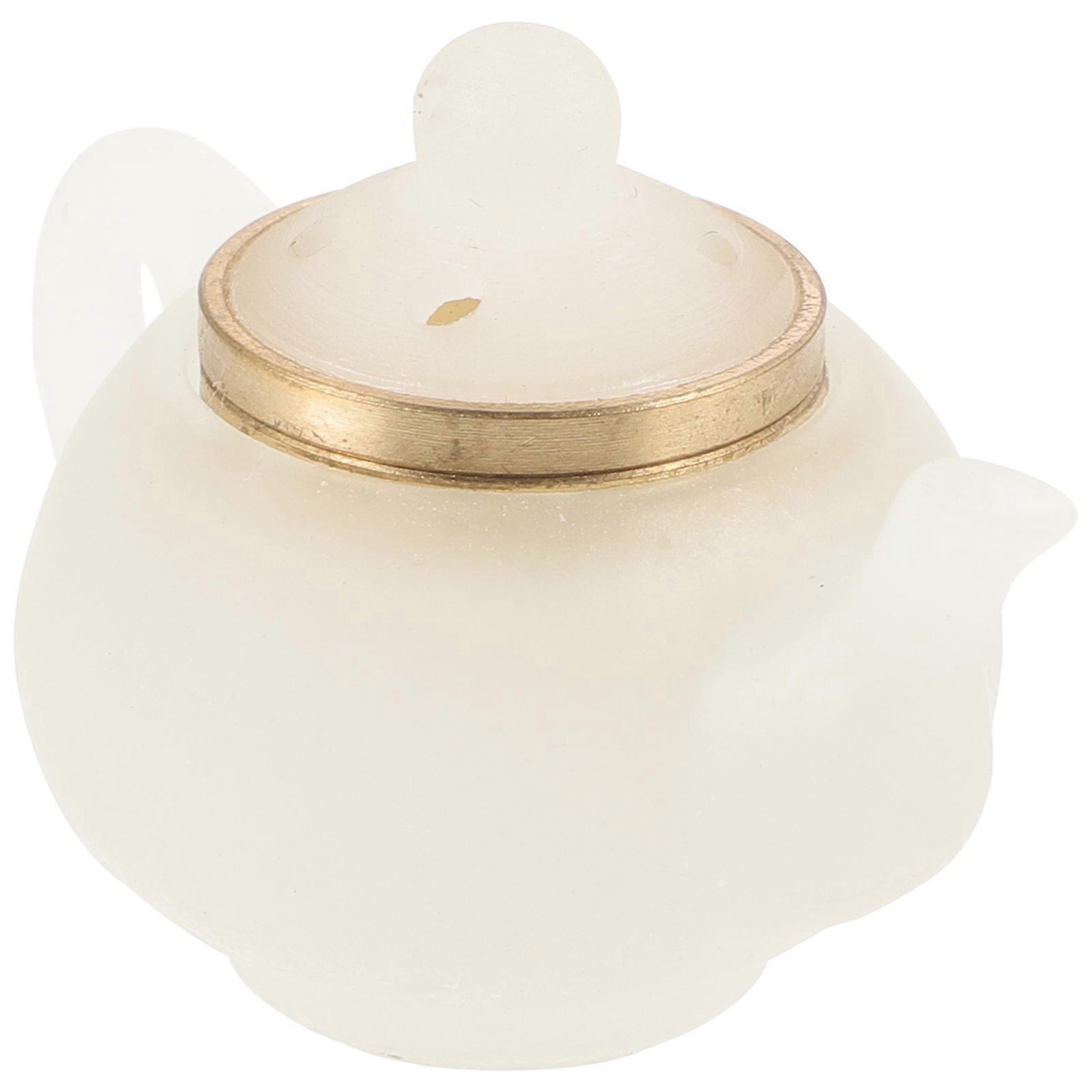 Chinese Style Mini Kettle Glowing in Decor 4x3cm 1Pcs