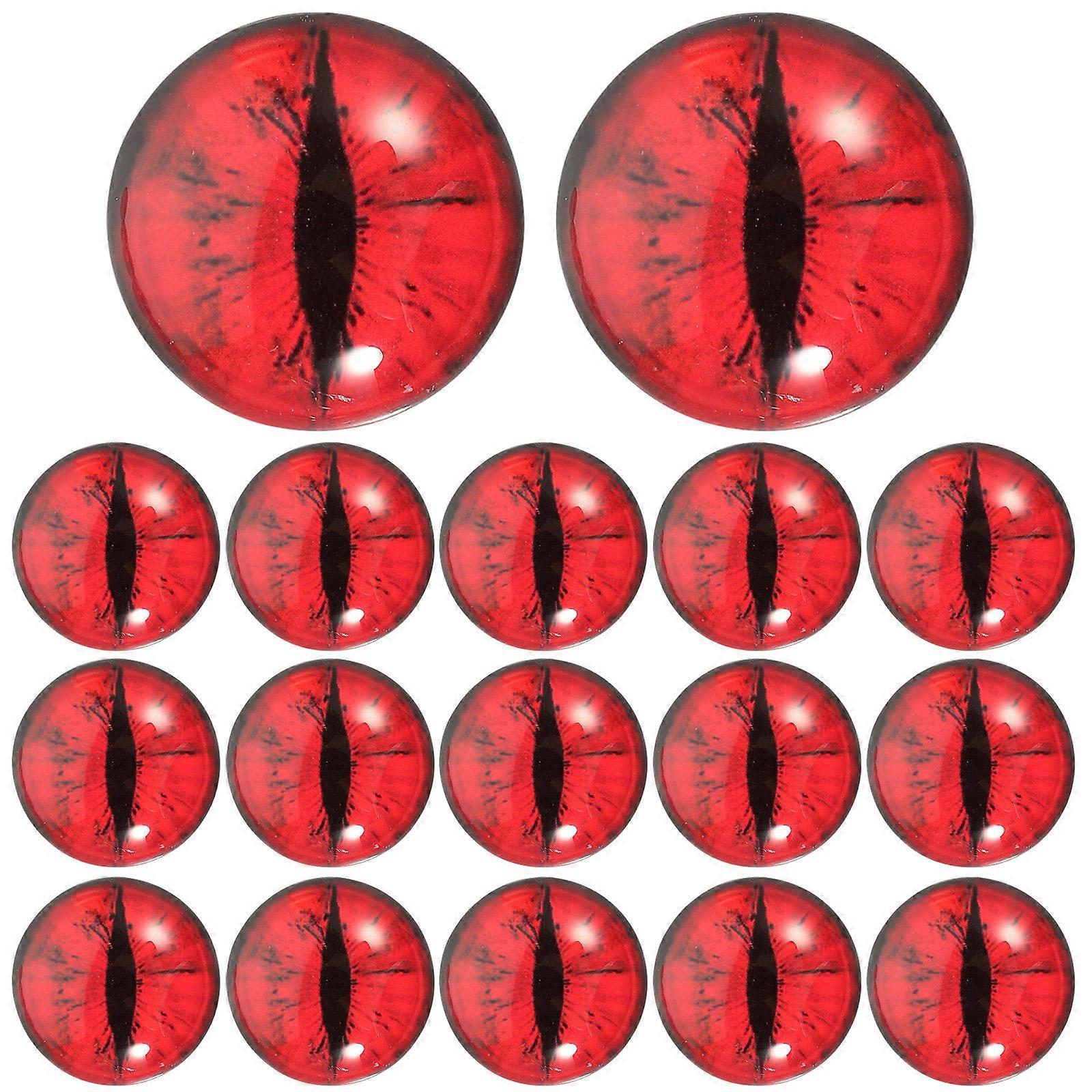 100pcs High Transparency Glass Eyeballs for DIY Crafting – Realistic Fake Eyes for Dolls, Puppets & Models – Creative Art Supplies for Handmade