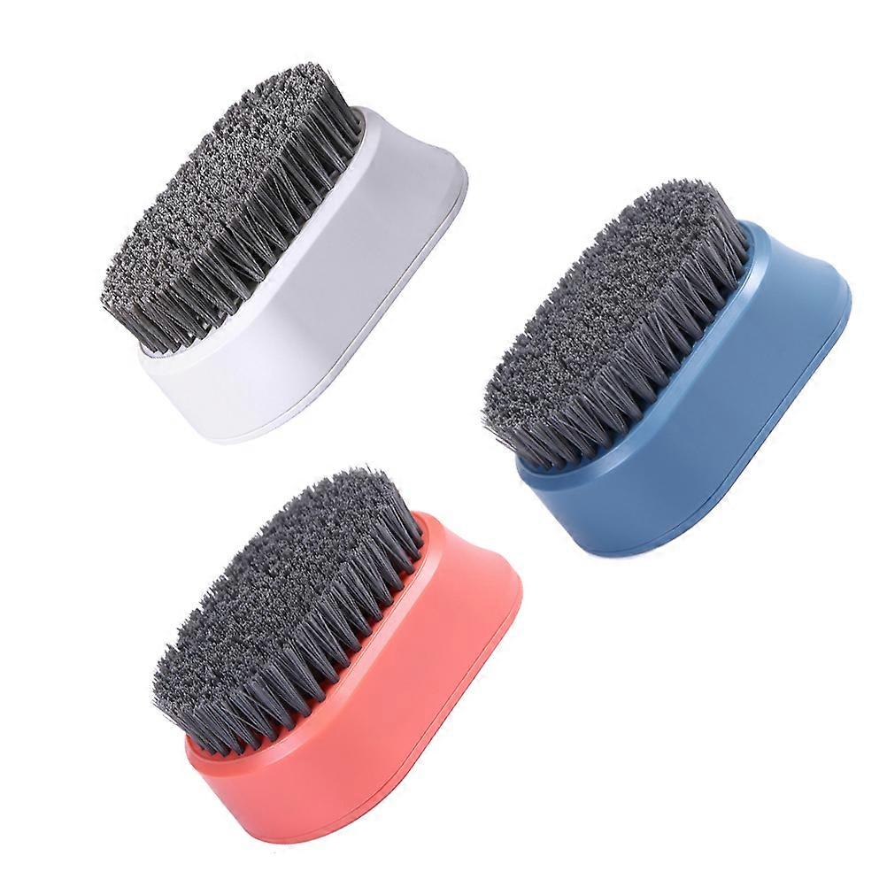 Clothes Cleaning Brush Laundry Brush Scrub Home Users 11x6.5x5.2cm Wool 3Pcs