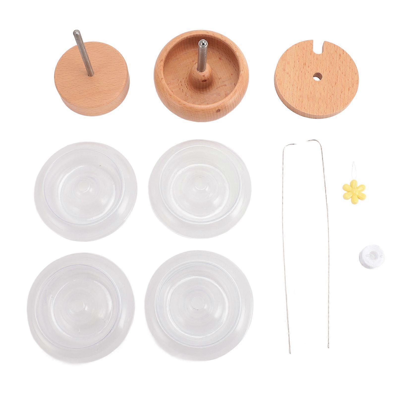 2025 Latest Model  Bead Spinner Kit Wooden Quick Labor Saving Efficient