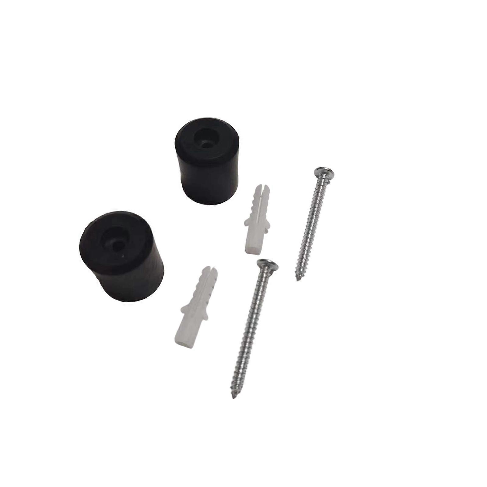 Wall Mounted Bracket for Ski Boards Storage Adjustable TPE Holder for Efficient Space Management  Black