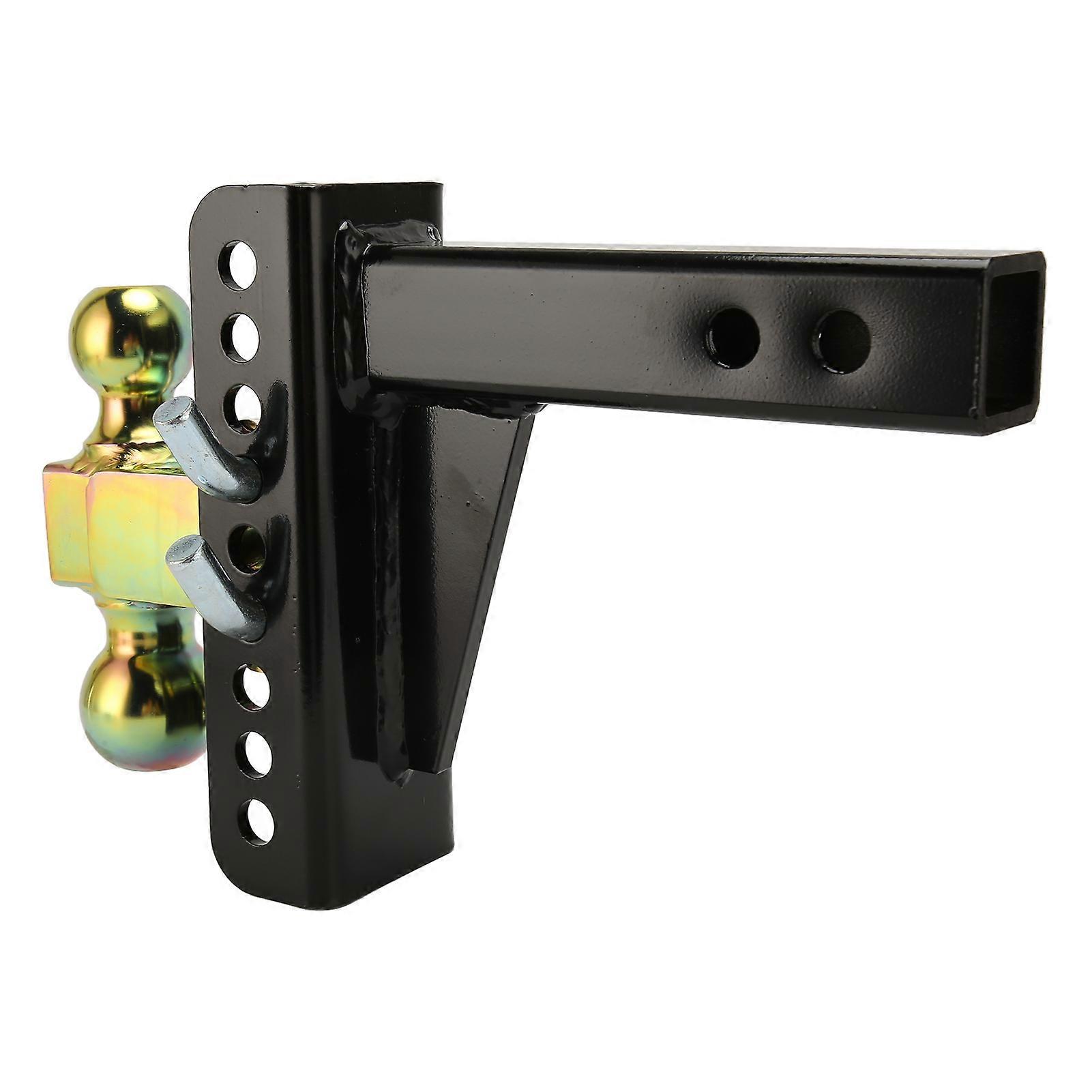 Hitch Ball Mount 2in Receiver 6in Drop 2in and 2 5/16in Ball 14000 Lbs Loads Alloy Steel 45900 for RV Tractor Trailer