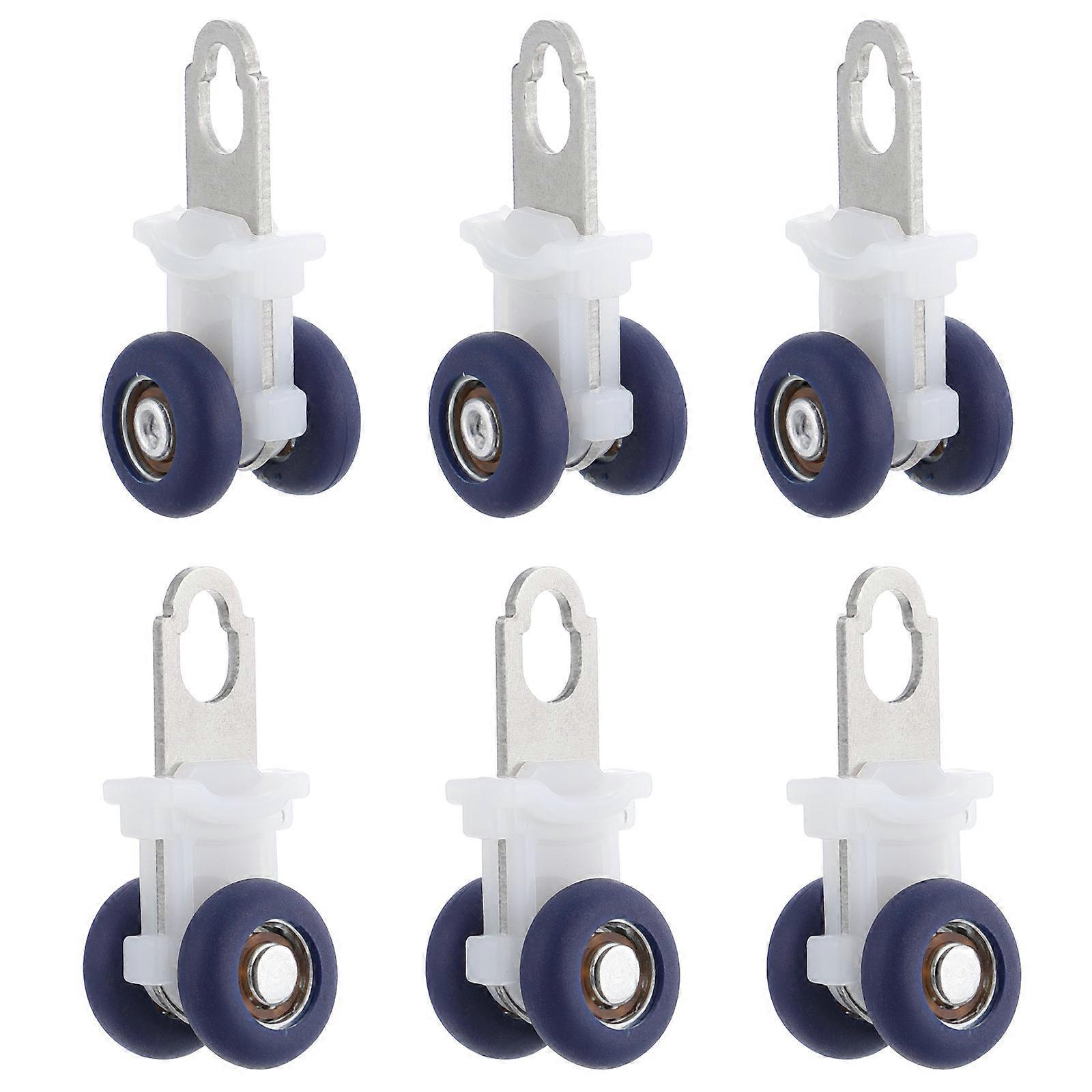 Curtain Glider Mute Rolling Drapery Support Home Use 4X1.9X1.5CM