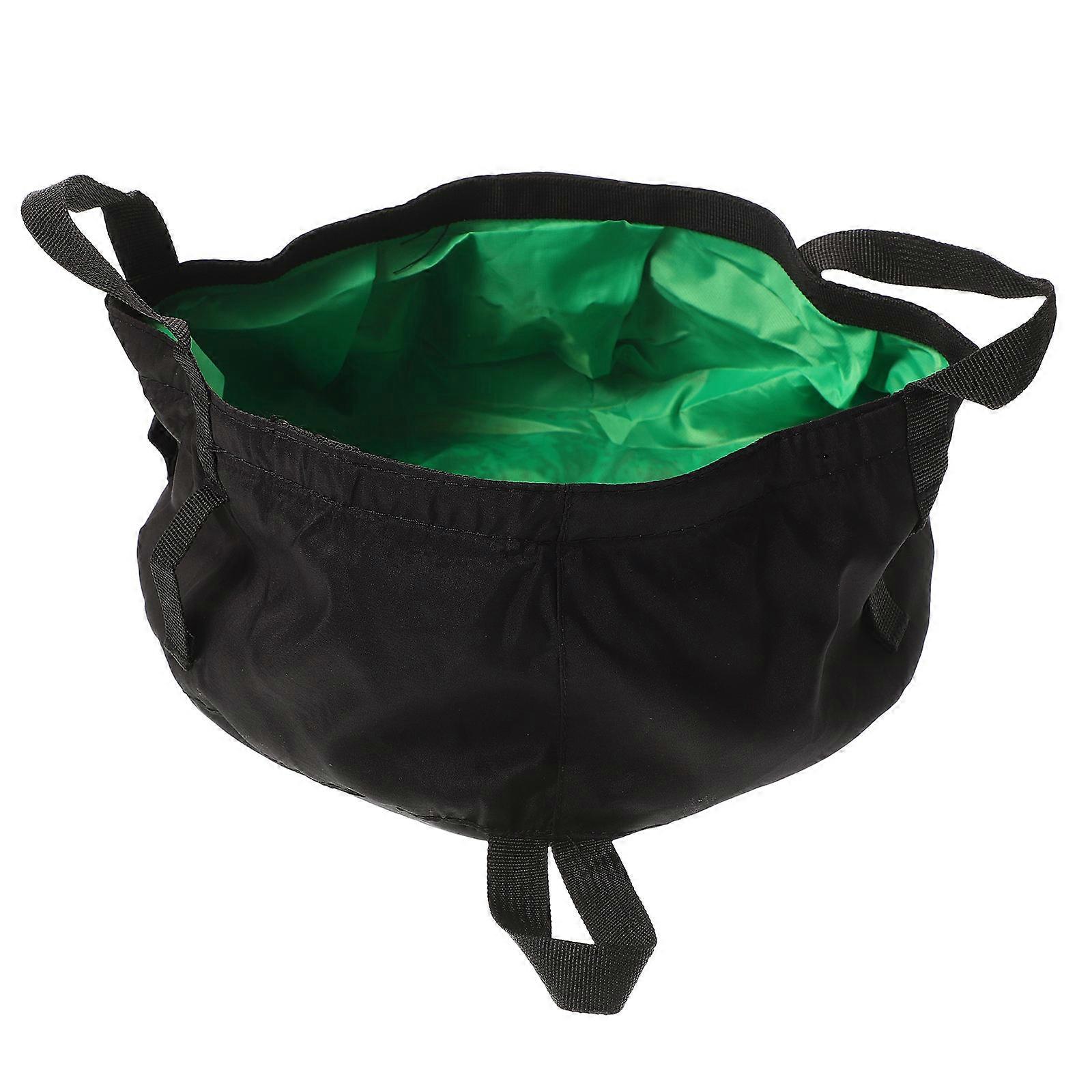 Camping Water Container Collapsible Foot Soaking Bucket Portable Washing Tub For Traveling Boating Gardening Durable Design 1Set