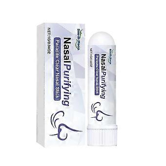 Barra Purificante Nasal Natural con Mentol y Corteza de Sauce Blanco - Cuidado Calmante, Hidratante y Antiinflamatorio | 0.4oz Solución respiratoria apta para viajes