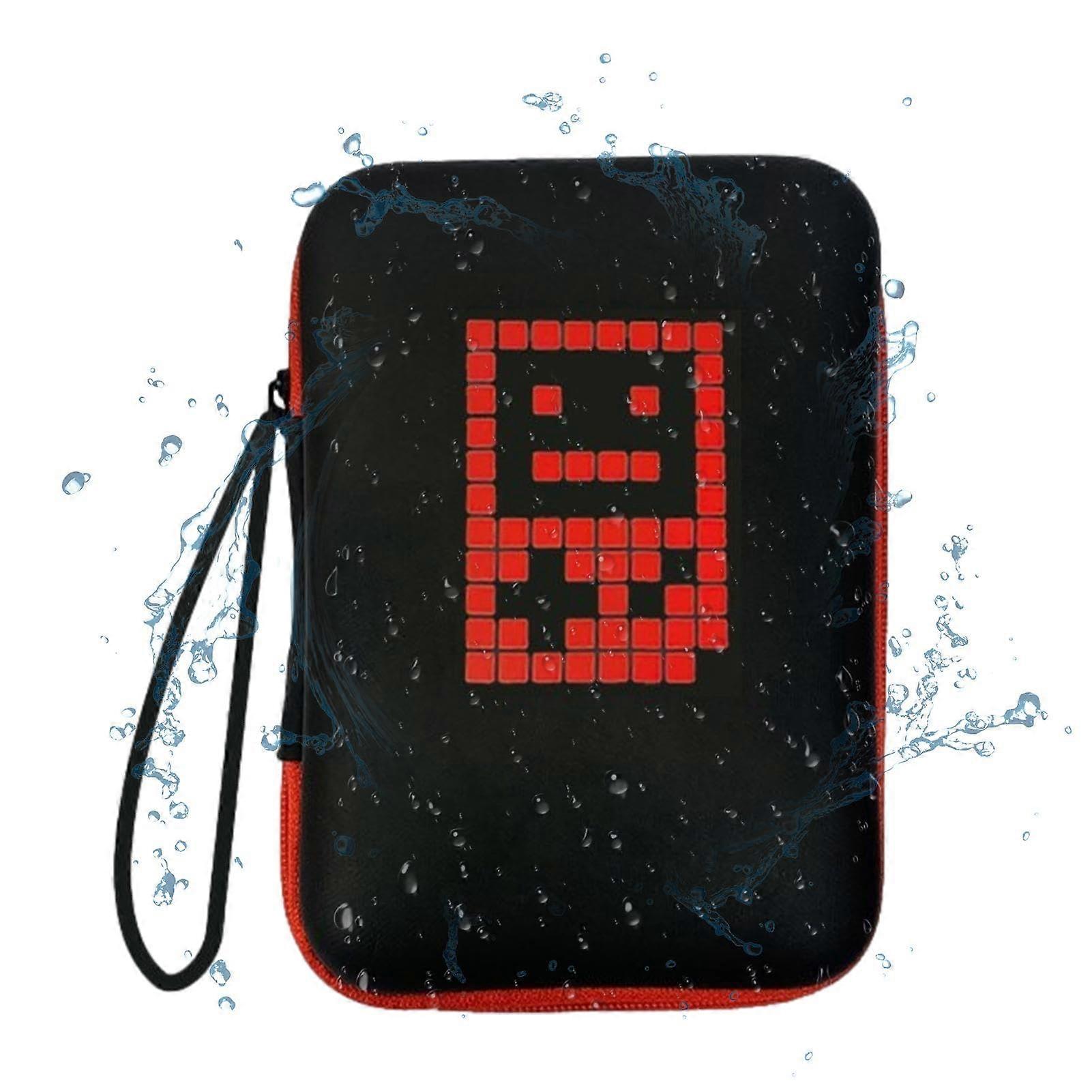 Handheld Console Case, Travel Gaming Bag - Waterproof Organizer for Portable Game Consoles, TF Cards, and Cables