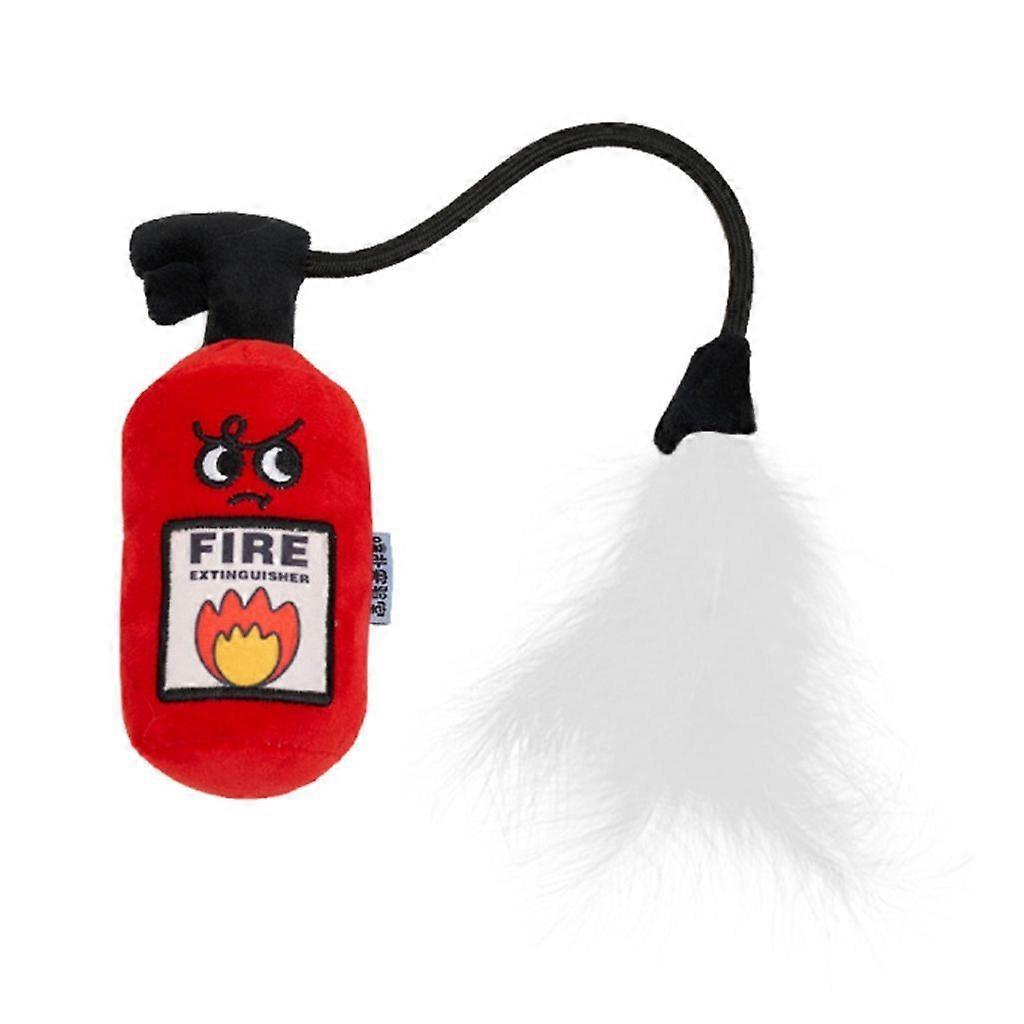 Filled Catnip Cat Chewing Toy Safe Improve Mood Toy with Rattle Sound