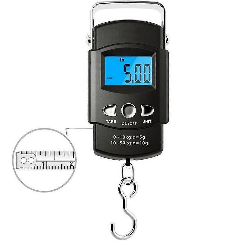 Electronic scale (English with measuring tape) 50KG/10G