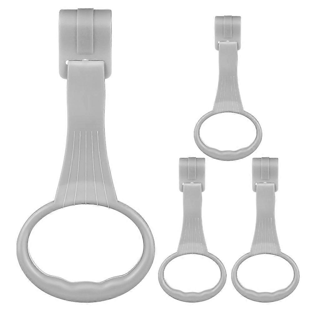 4pcsベビープルアップリングアームストレングスデベロップツールベビープルアップリングハンギングリングベビーウォーキングアシスタント安全幼児プルアップバー