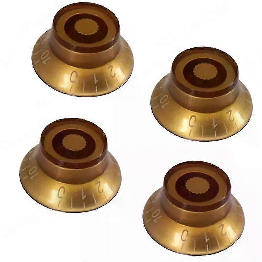 4pcs Top Hat Speed Control Hand Volume Tone Control Knob For Electric Guitar Replace Control Volume Tone Knobs Guitars Parts