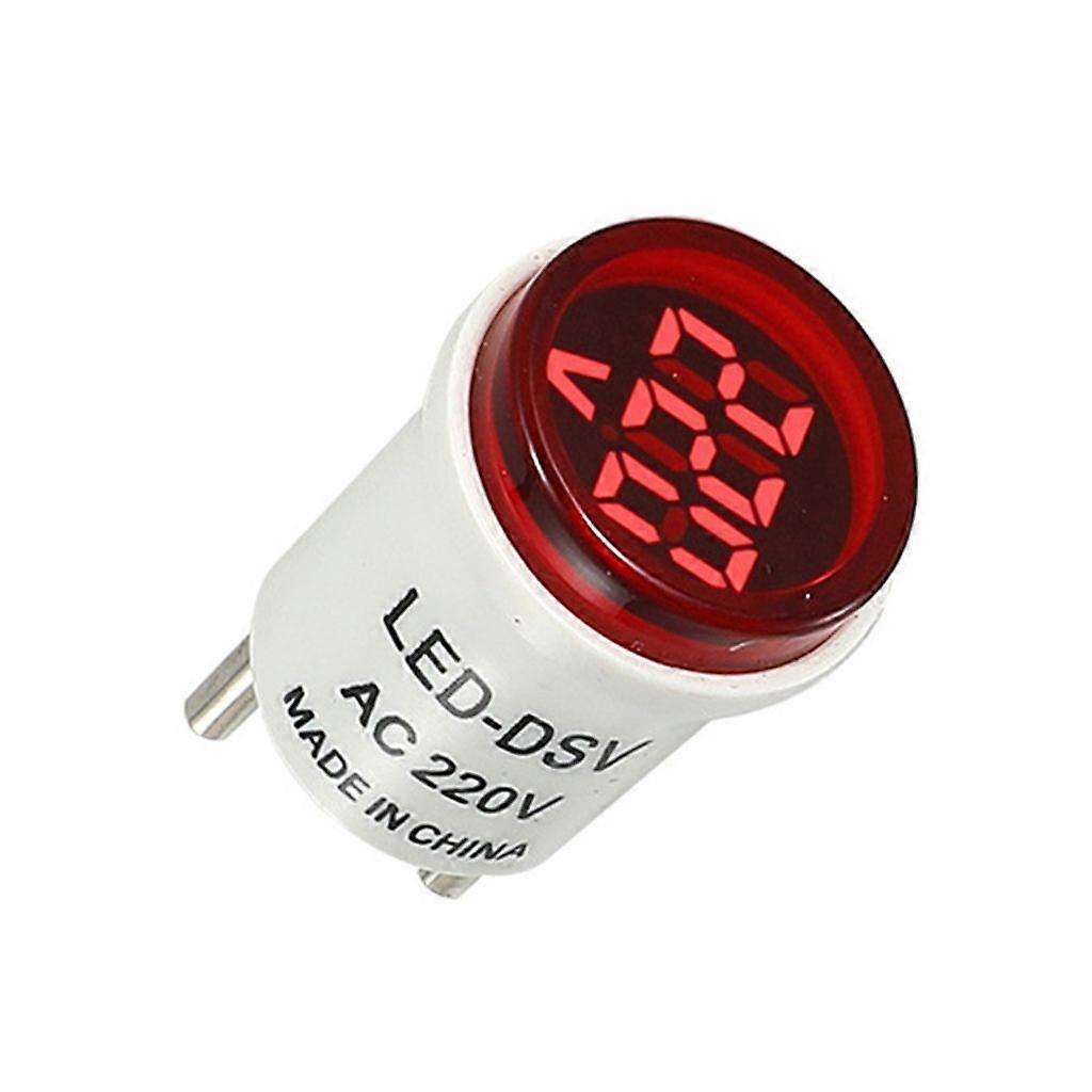 EU Plug Voltage Indicator Monitors Voltmeter 50-500V Measuring Instrument