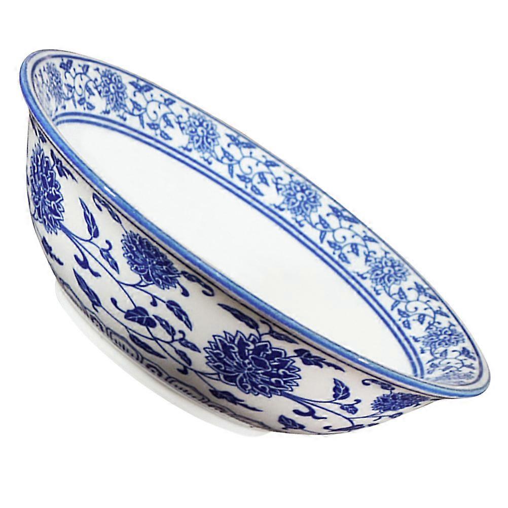 Serving Dish Ceramic Multi Color For Family Business Owners Daily Use Food Bowl 1Set