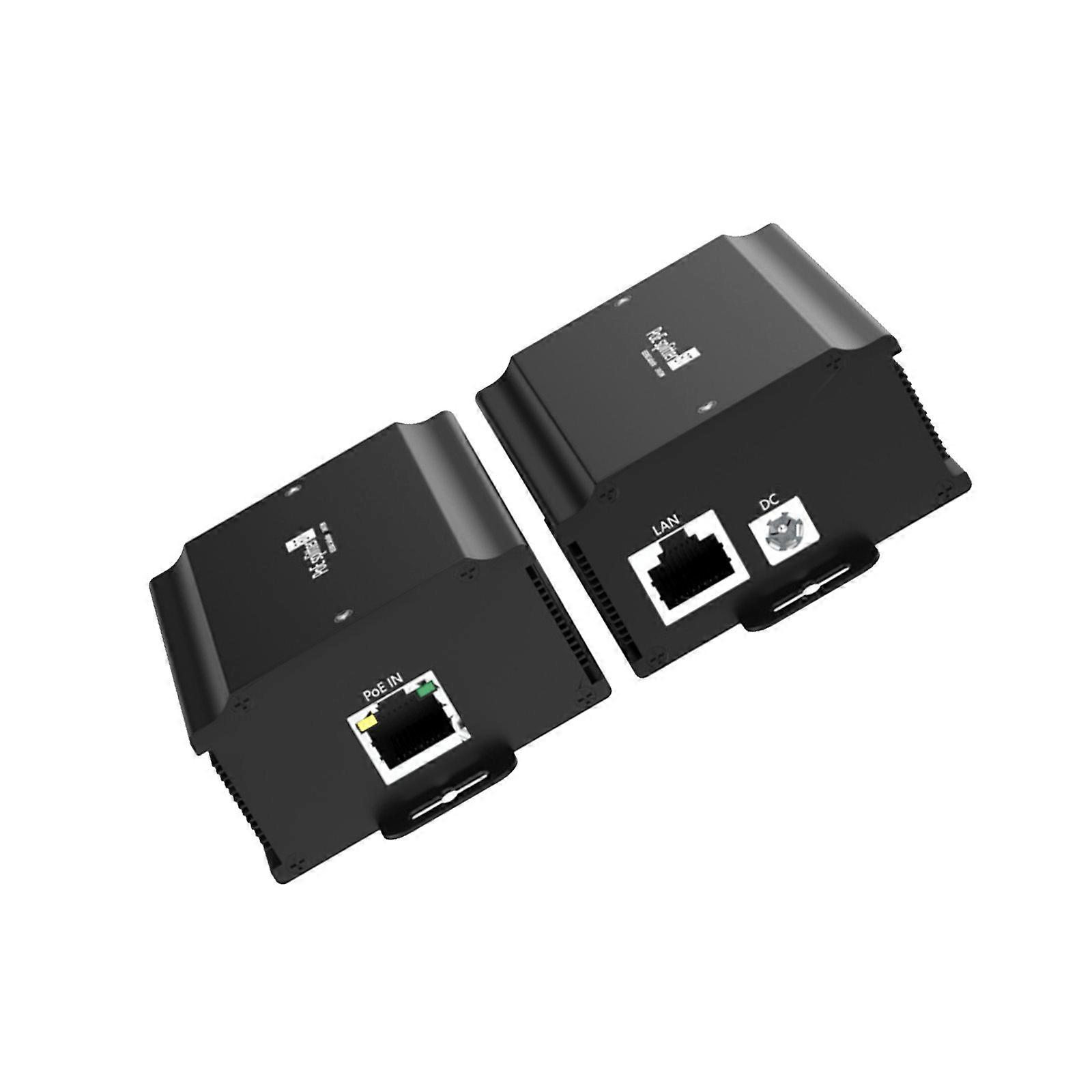 48V to 24V PoE Converter Power Over Ethernet Adapter Converter Data Transmission POE Adapter For Security Camera Multicolor