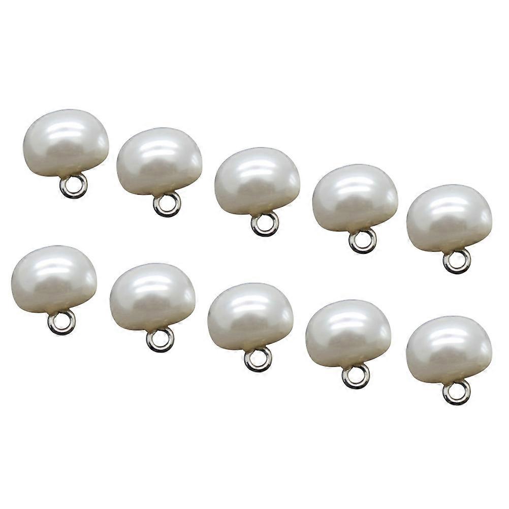 200pcs White ABS Buckles for DIY Craft Projects and Decoration 11 5 MM