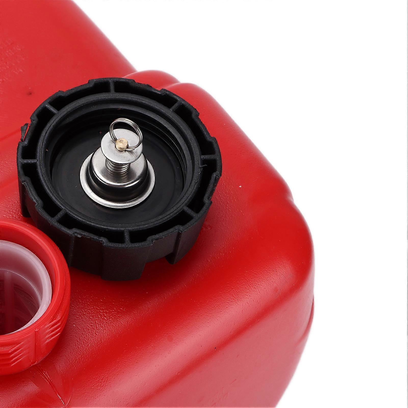 Marine Outboard Fuel Tank 12L Red Portable Lightweight Plug and Play Replacement