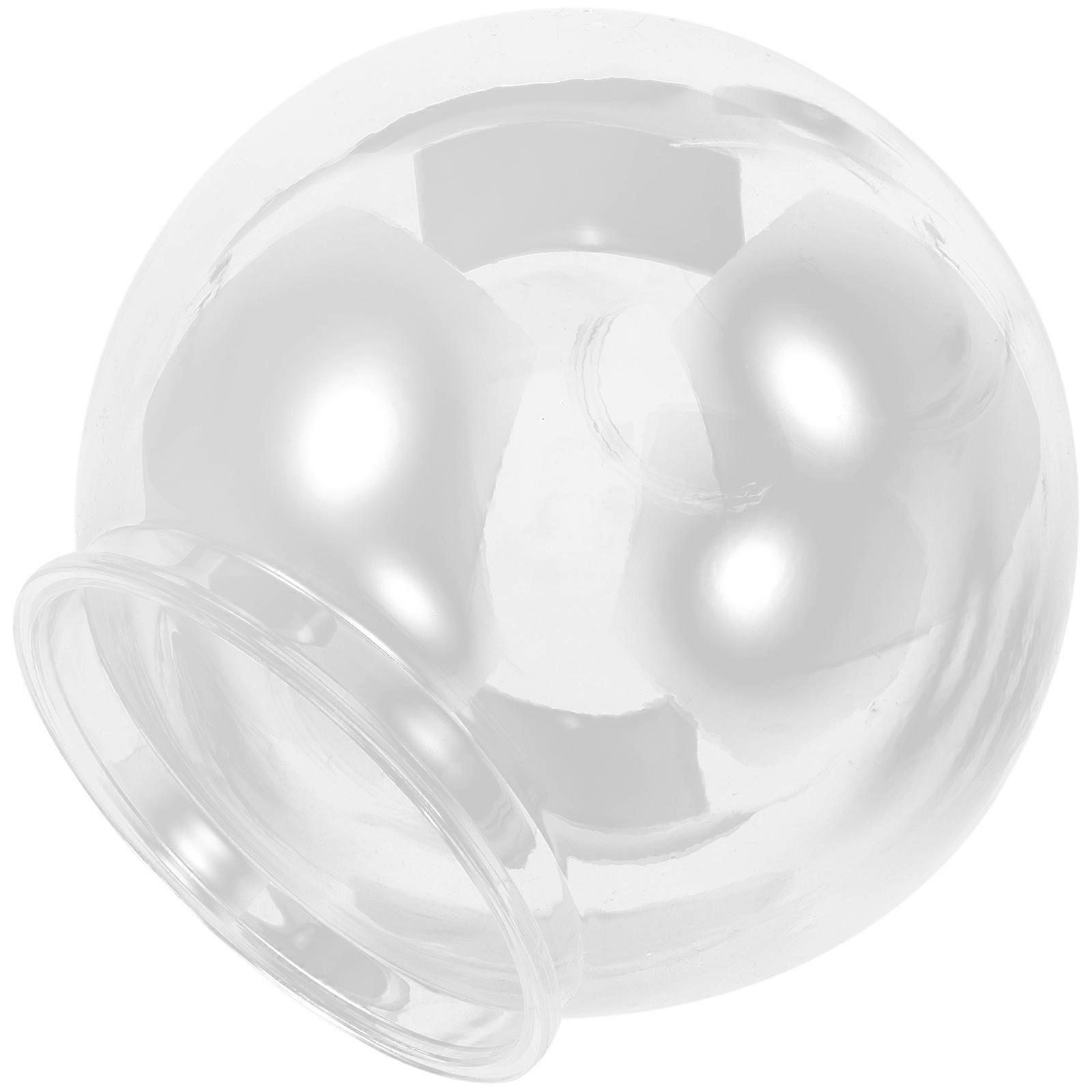 Portable Fish Bowl for Outdoor Use Made of Durable Plastic Transparent Small Fish Tank