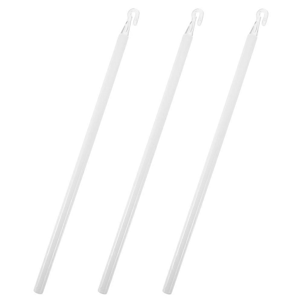 قضبان سحب الأقمشة للستائر قطع غيار العصا العمياء سهلة التركيب طلاب أصحاب المنازل 3 قطع