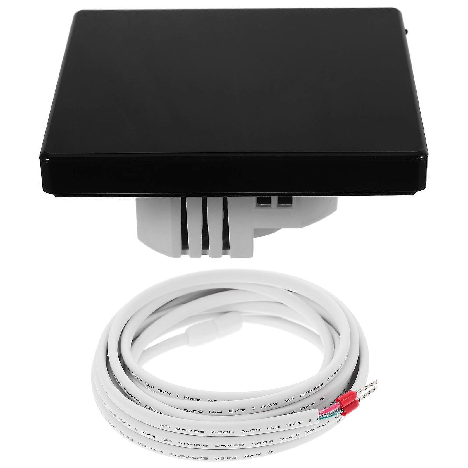 Digital Thermostat Smart Control For Electric Floor Warming Compatible With Alexa Adjustment 8.80X8.80X3.80CM 1Pack