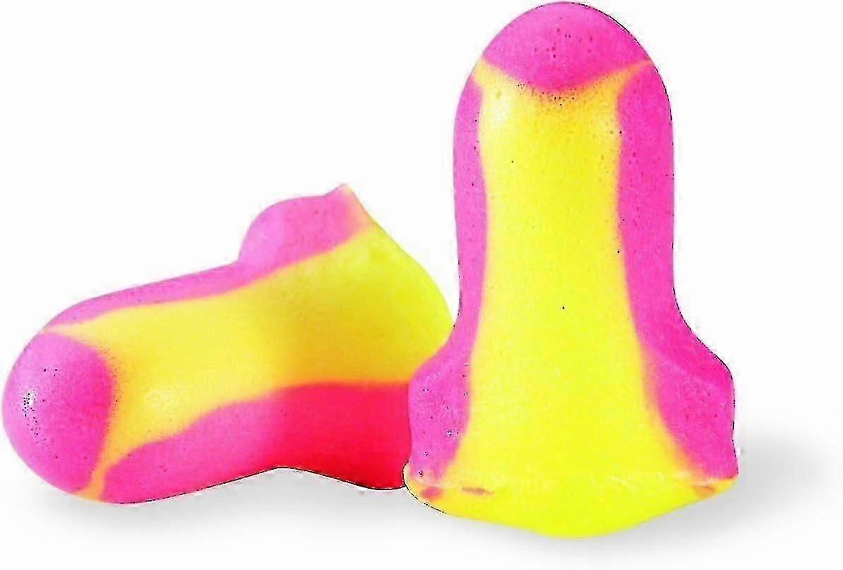 100 Pairs of Laser-Lite Foam Earplugs for Superior Noise Blocking